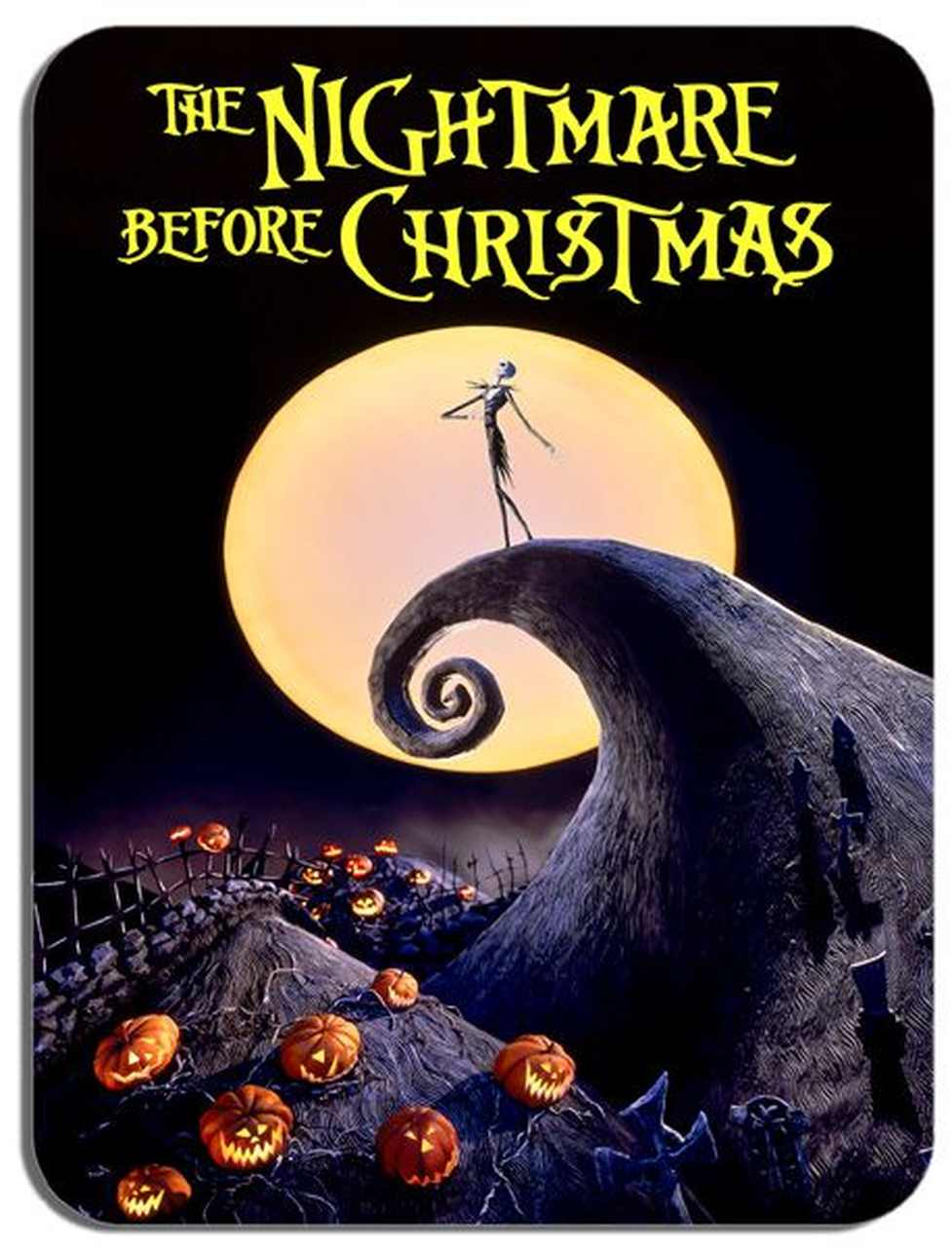 nightmare before christmas film afişi