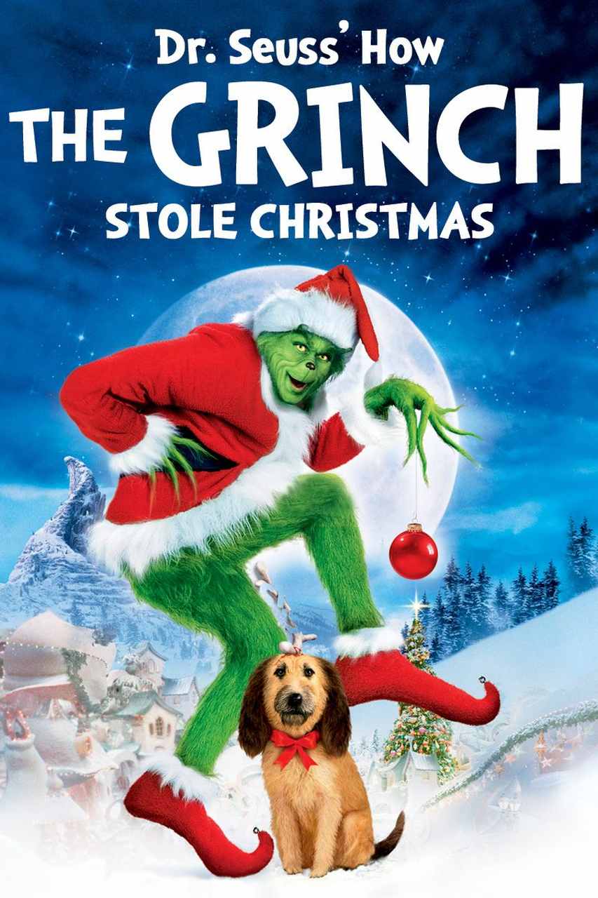 how the grinch stole christmas film afişi