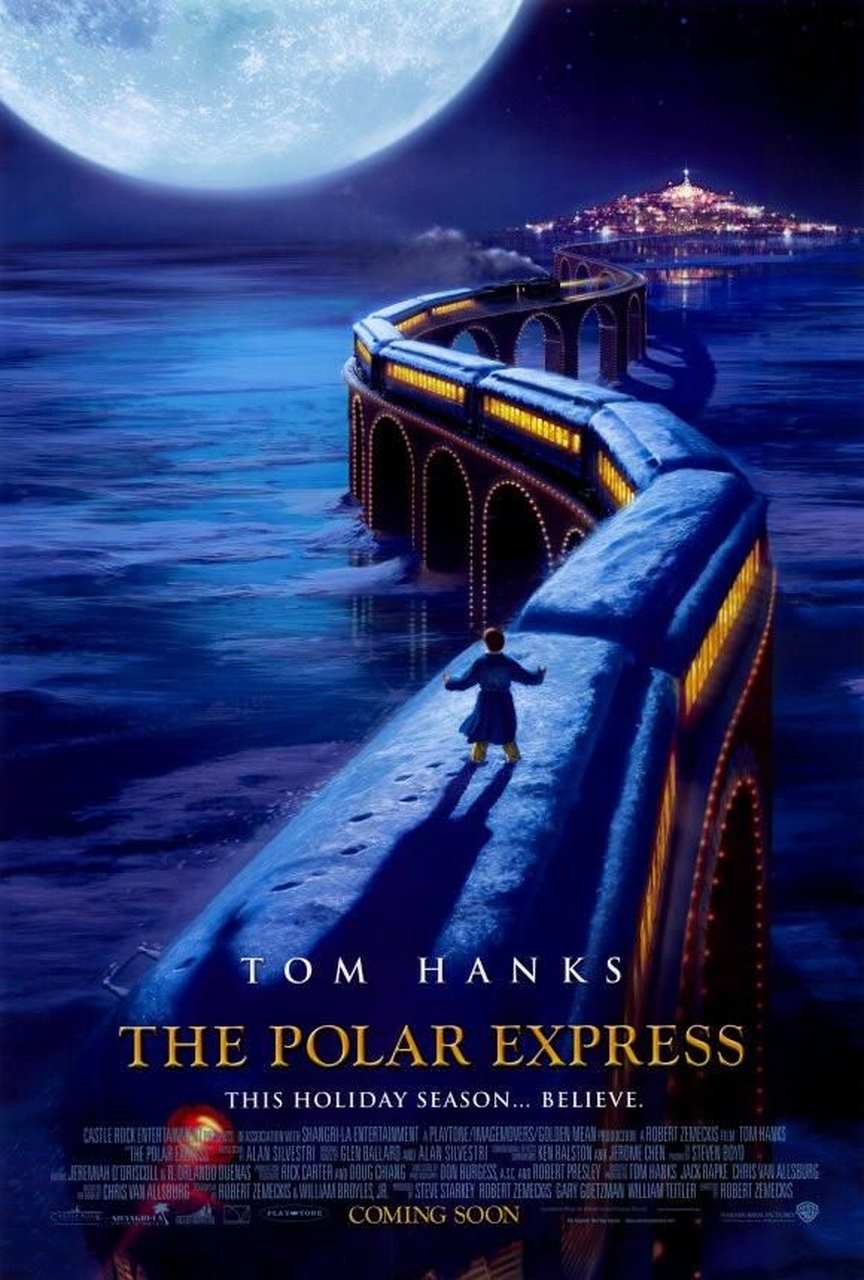 the polar express film afişi